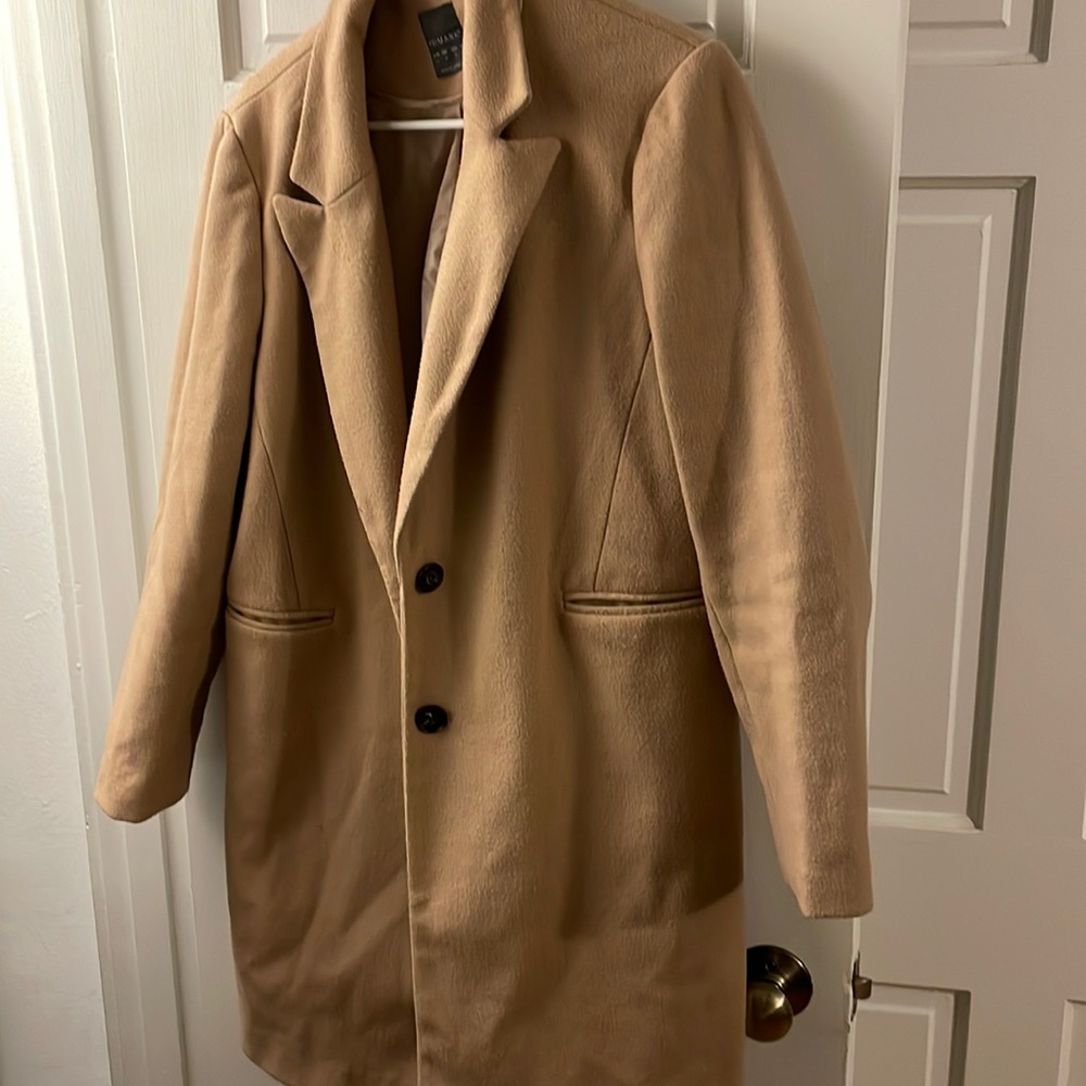 Size 12 primark beige peacoat